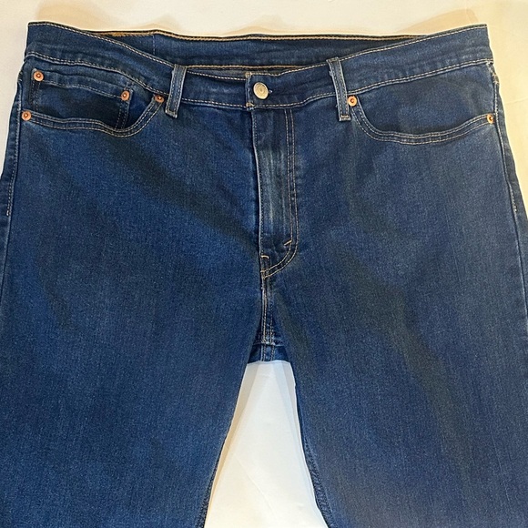 🌟HP🌟Levi’s 511 Slim Fit Medium Blue Denim Jeans 36 x 32 Sustainably Made - Picture 4 of 9